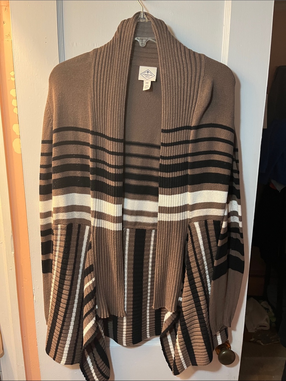 St John’s Bay Open-Front Shawl Cardigan